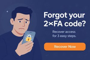 فراموشی کد امنیتی 2 مرحله ای 